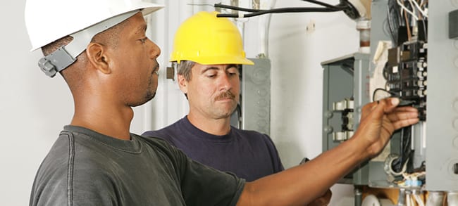 Set your foot in the field of electrician career professionals.