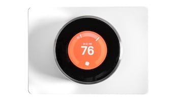 Include a thermostat in your smart home devices.