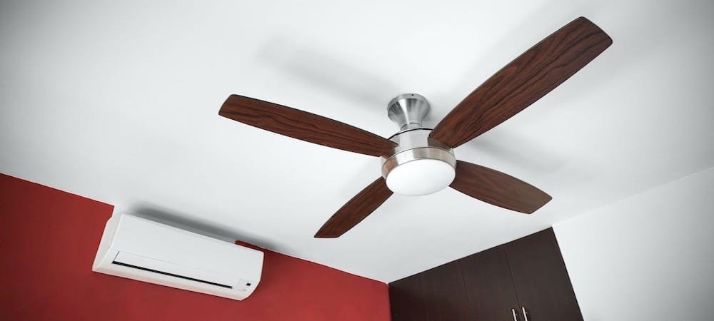Mister Sparky Electrician OKC shows a energy efficient ceiling fan tip
